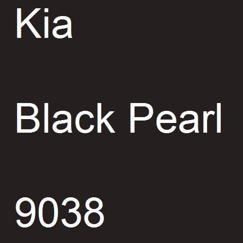 Kia, Black Pearl, 9038.